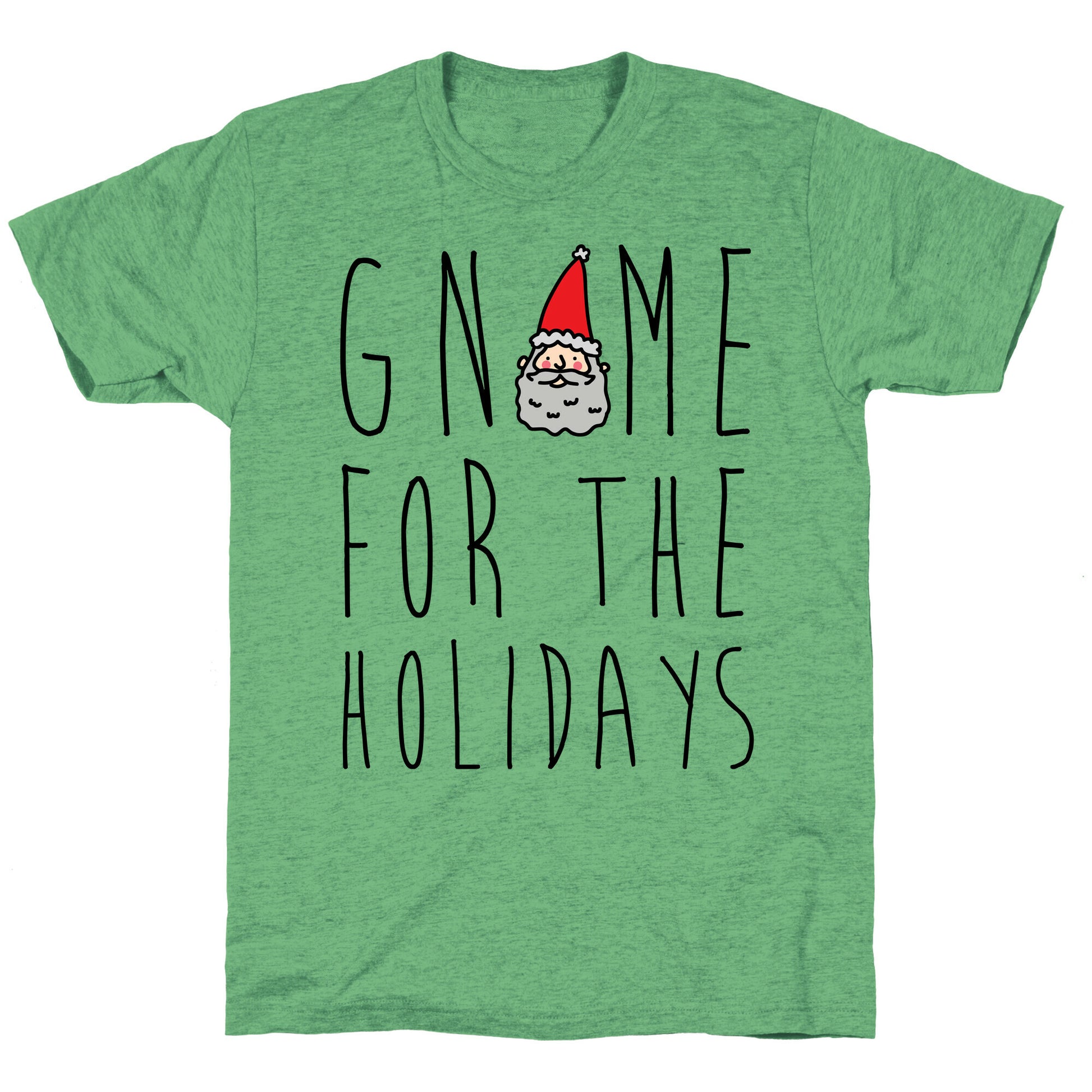 Gnome For The Holidays Unisex Triblend Tee