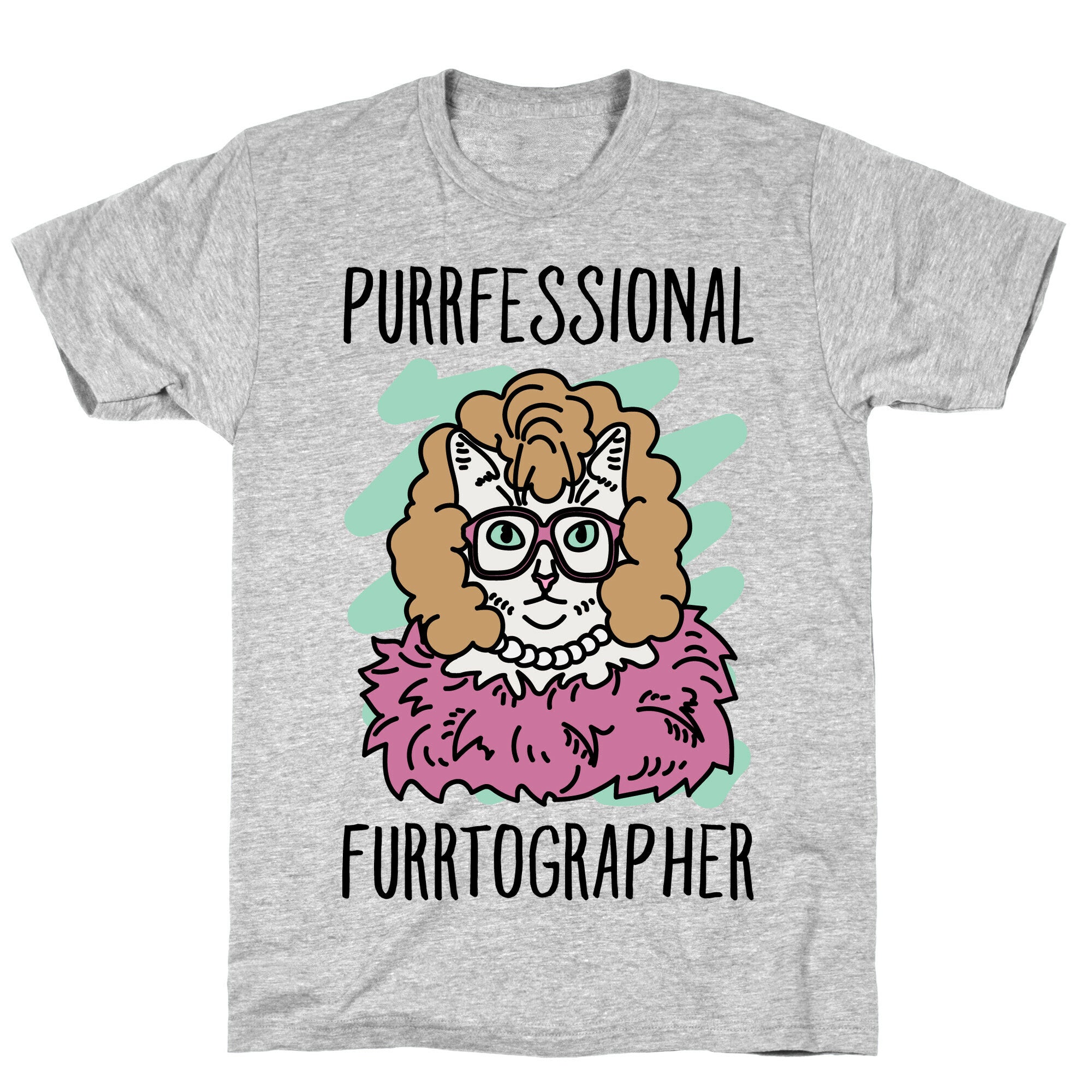Purrfessional Furrtographer T-Shirt