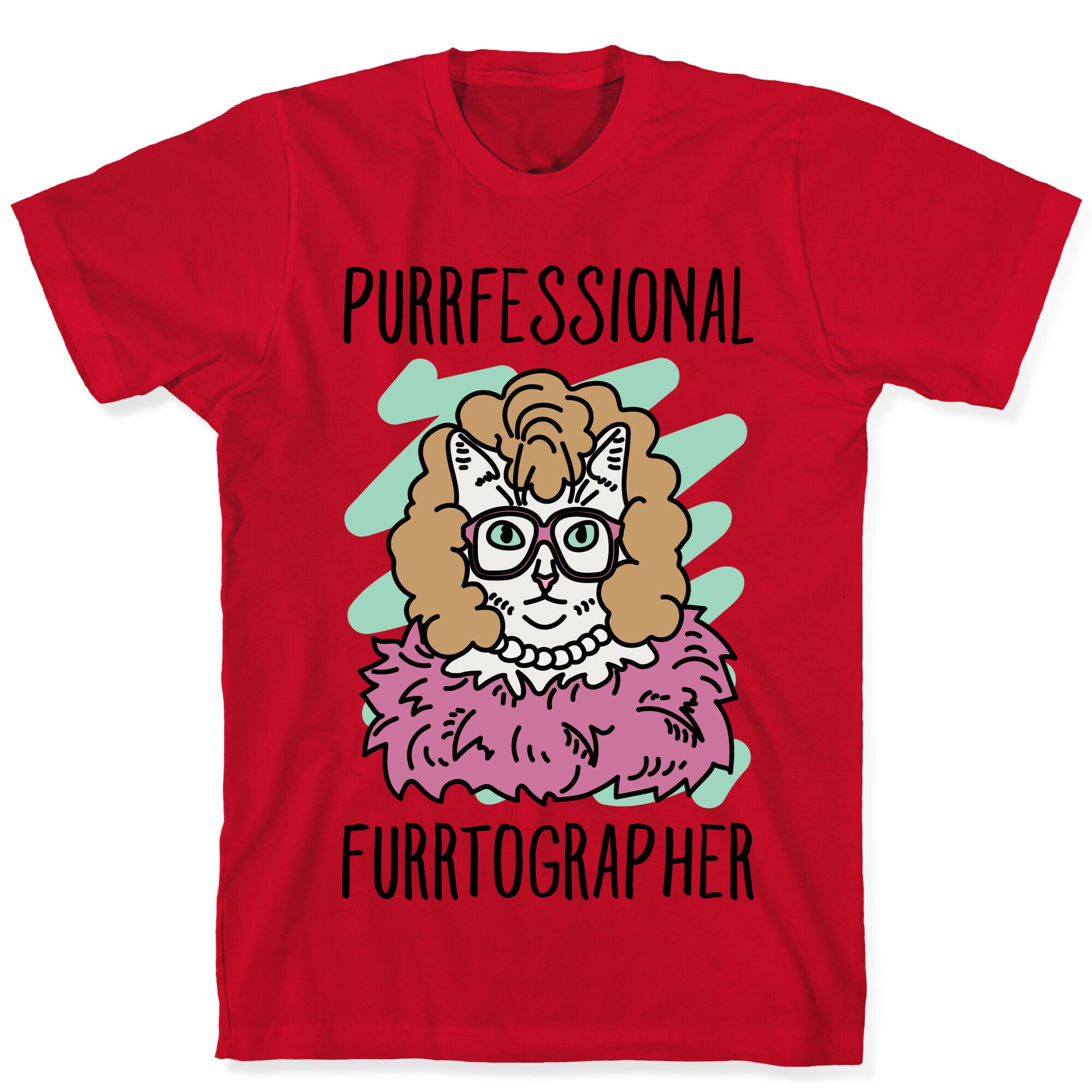 Purrfessional Furrtographer T-Shirt