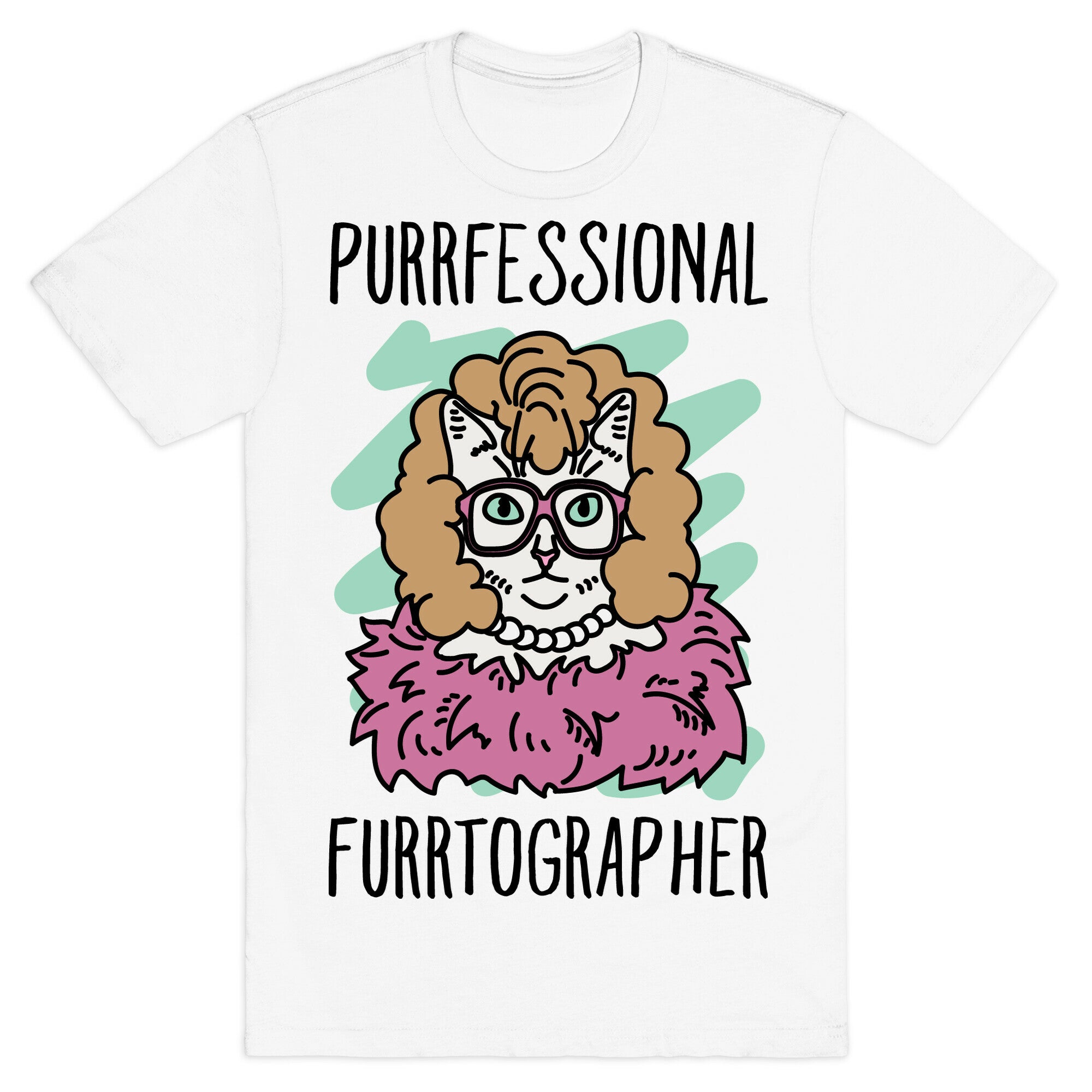 Purrfessional Furrtographer T-Shirt