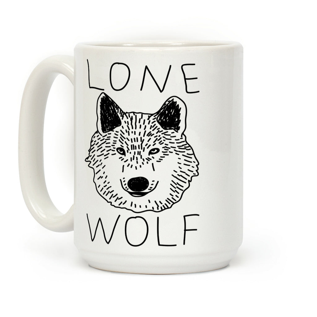 Lone Wolf Coffee Mug