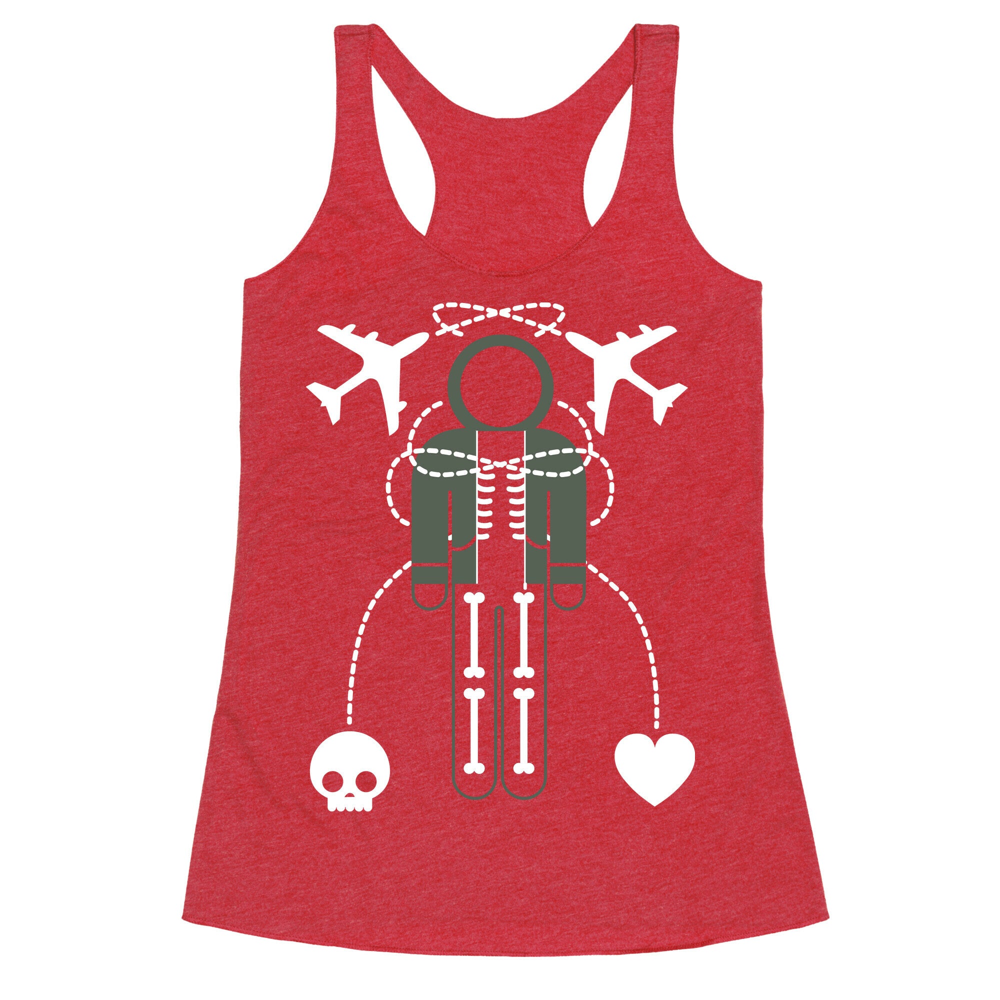 Fear and Love Racerback Tank