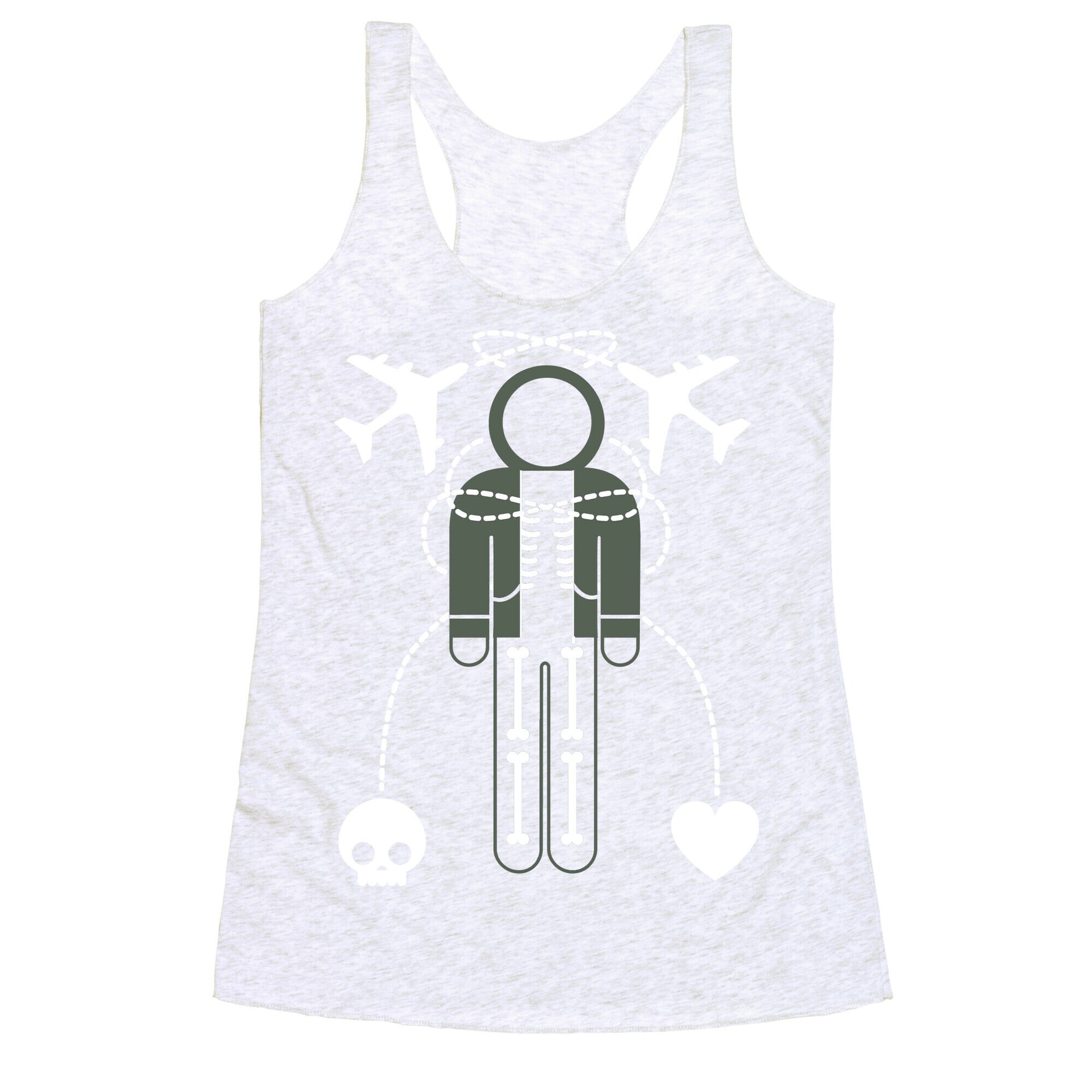 Fear and Love Racerback Tank