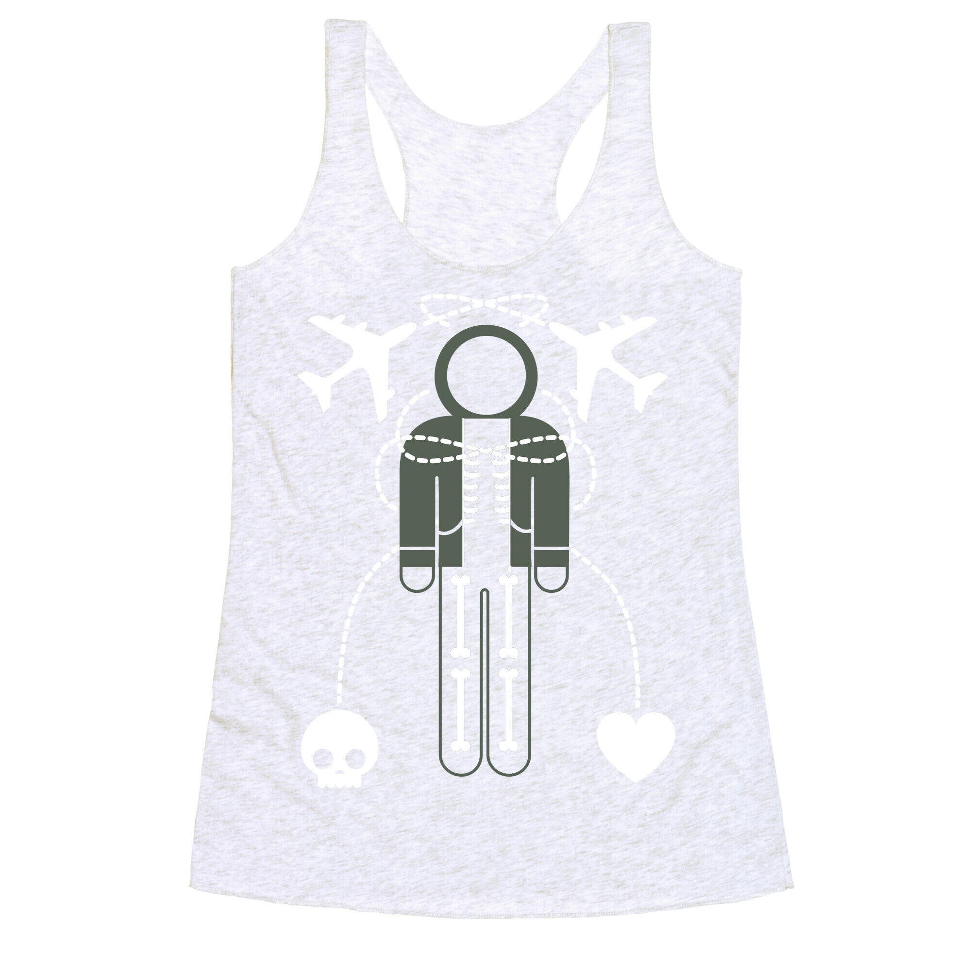 Fear and Love Racerback Tank