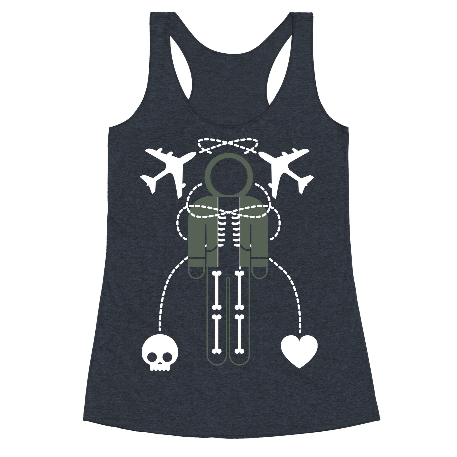 Fear and Love Racerback Tank