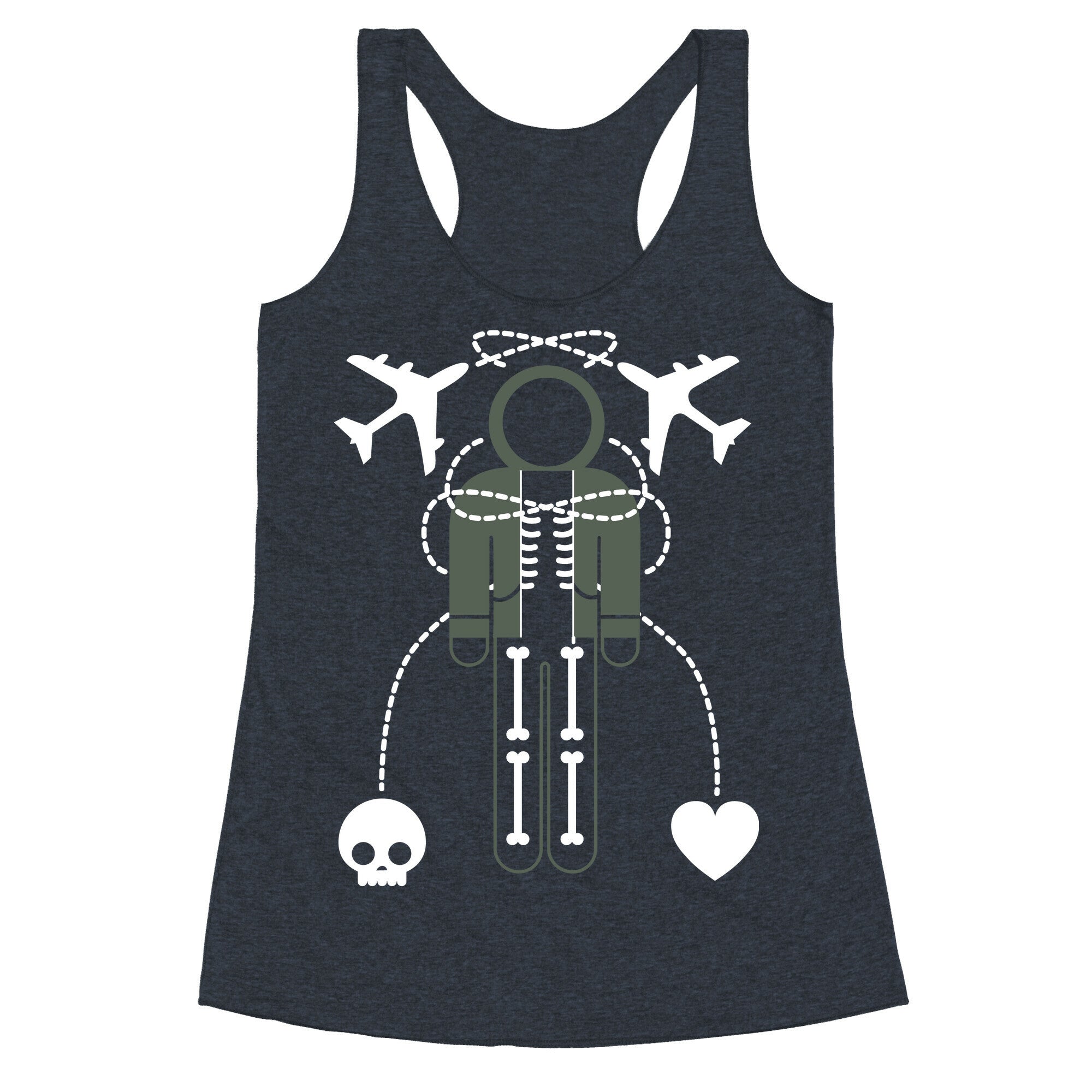 Fear and Love Racerback Tank