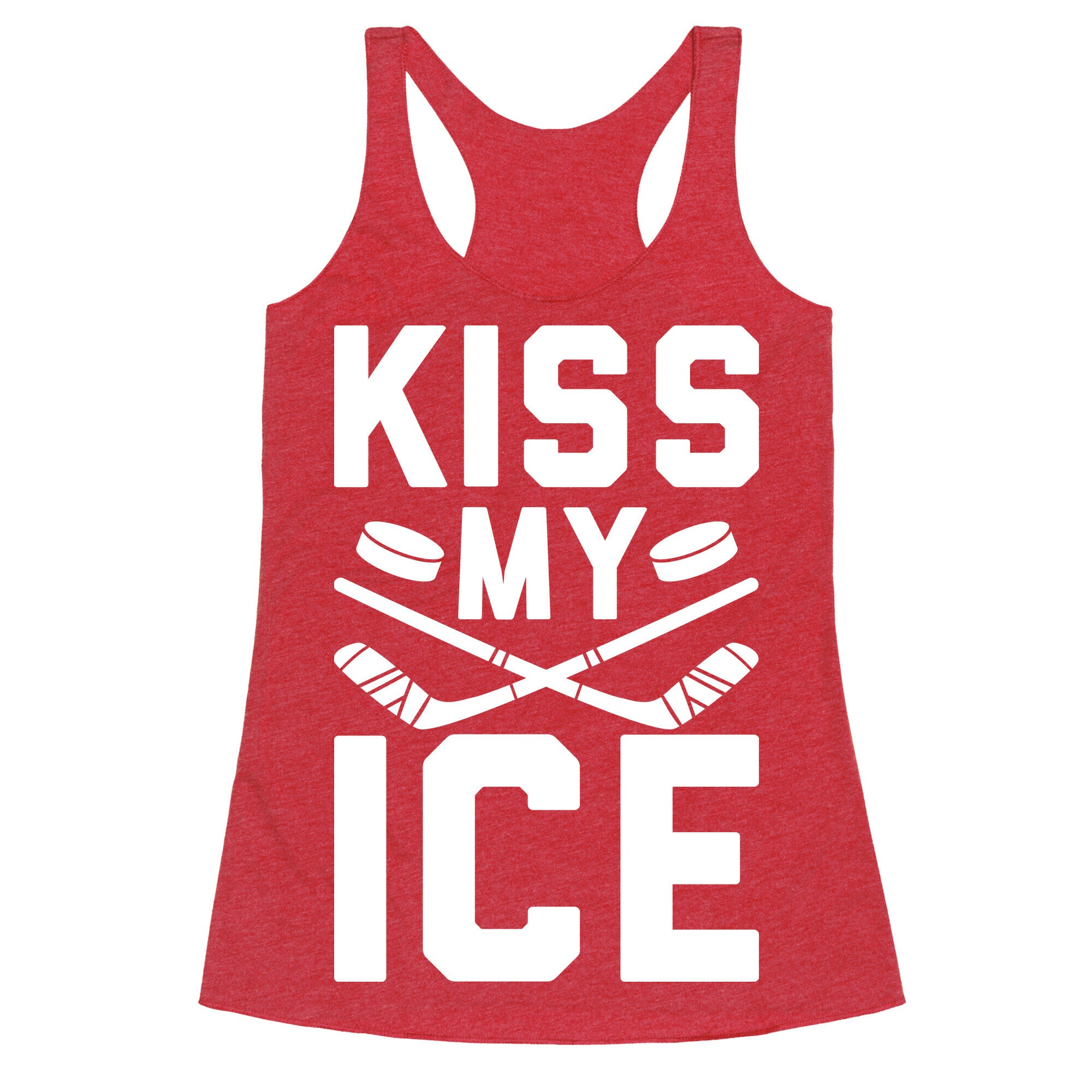 Kiss My Ice Racerback Tank