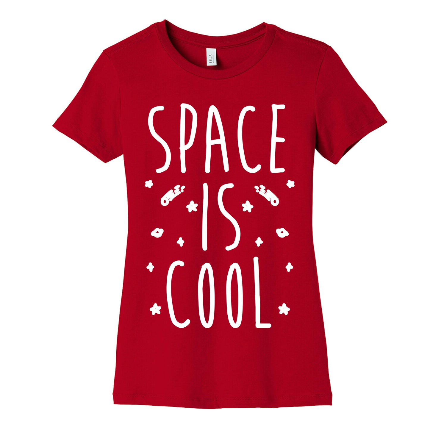 Space Is Cool Women's Cotton Tee