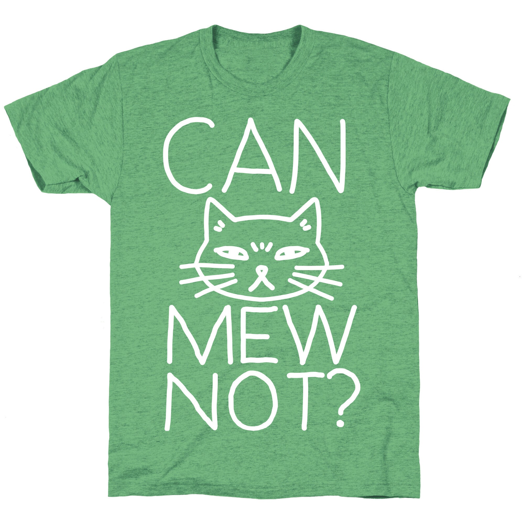 Can Mew Not? Unisex Triblend Tee
