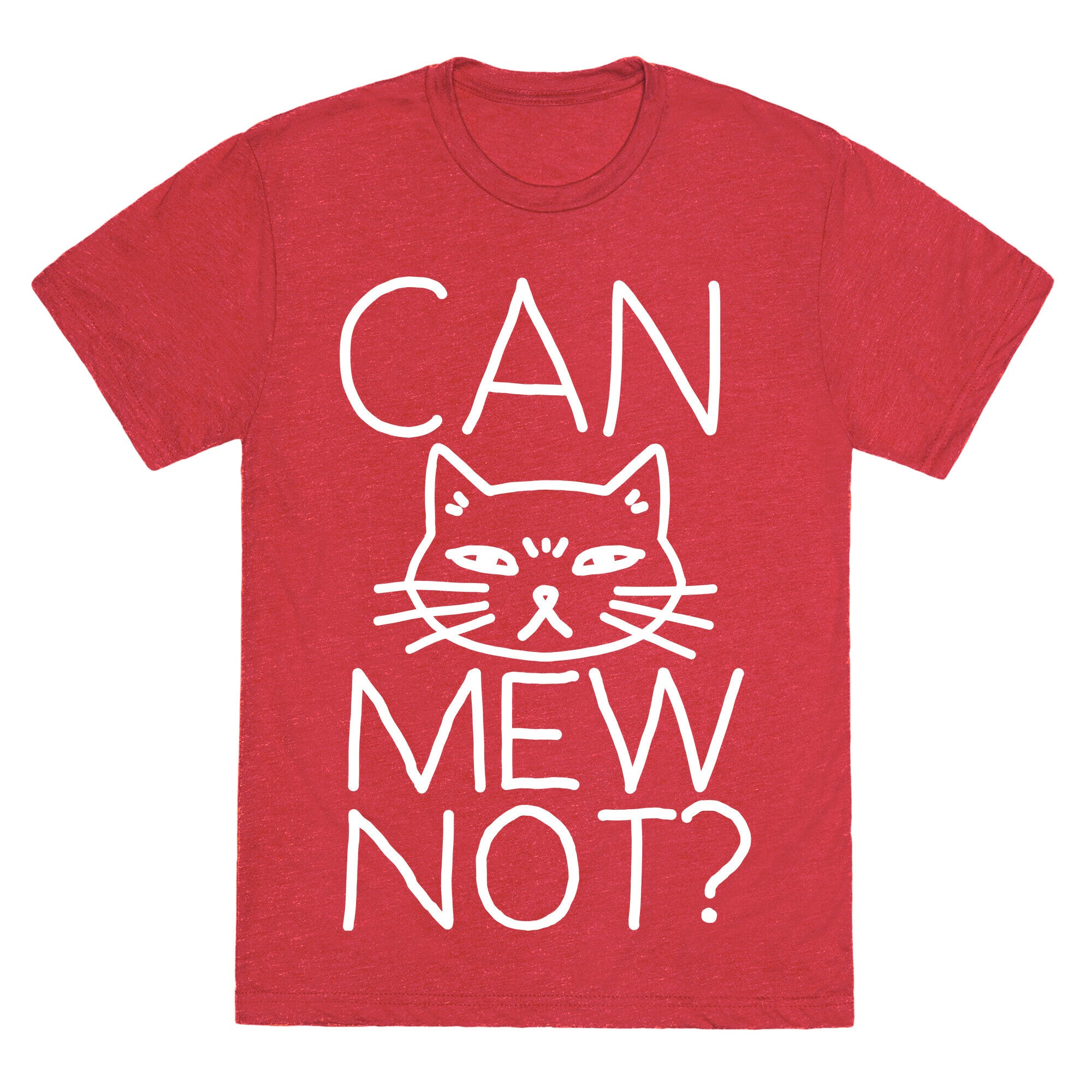 Can Mew Not? Unisex Triblend Tee