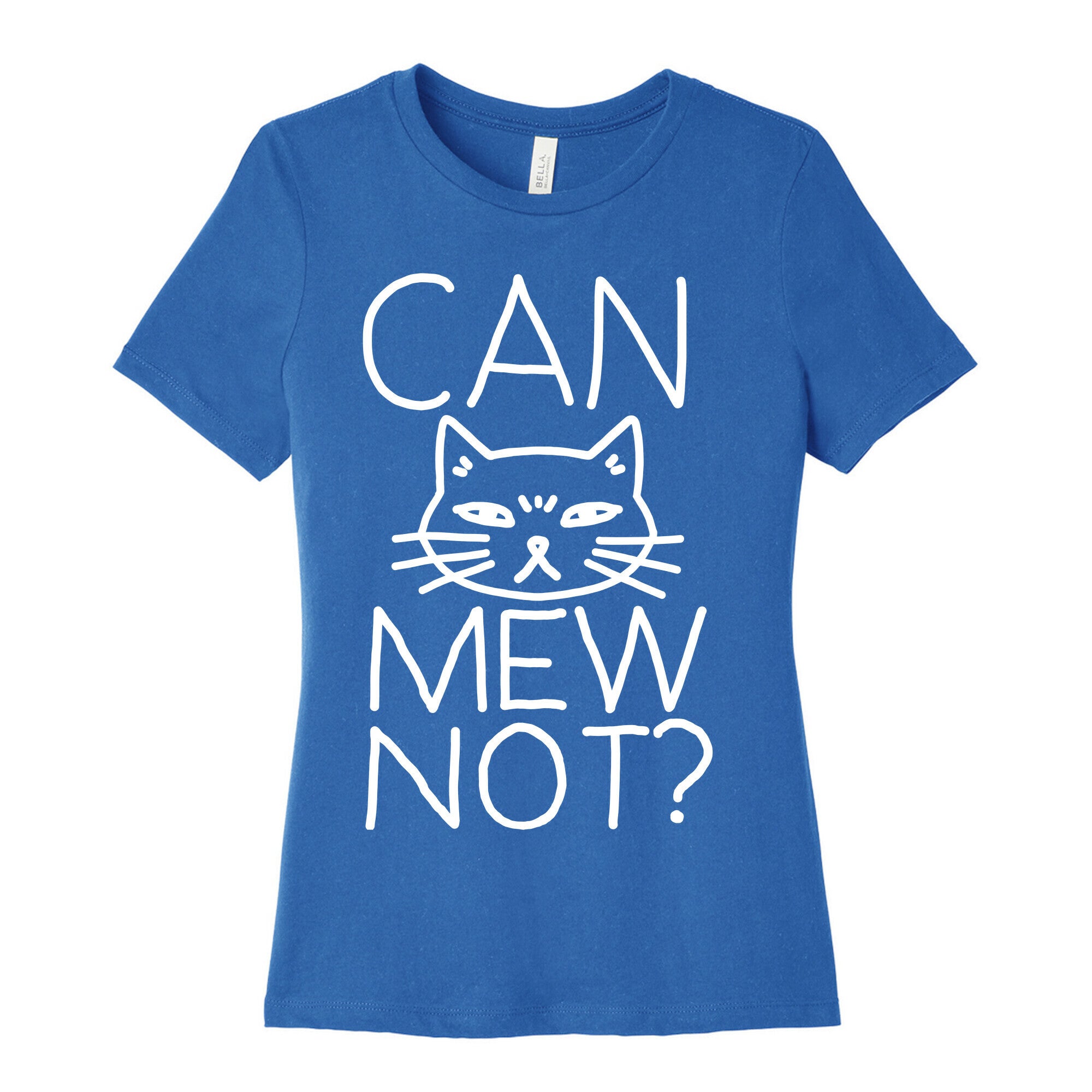 Can Mew Not? Women's Cotton Tee