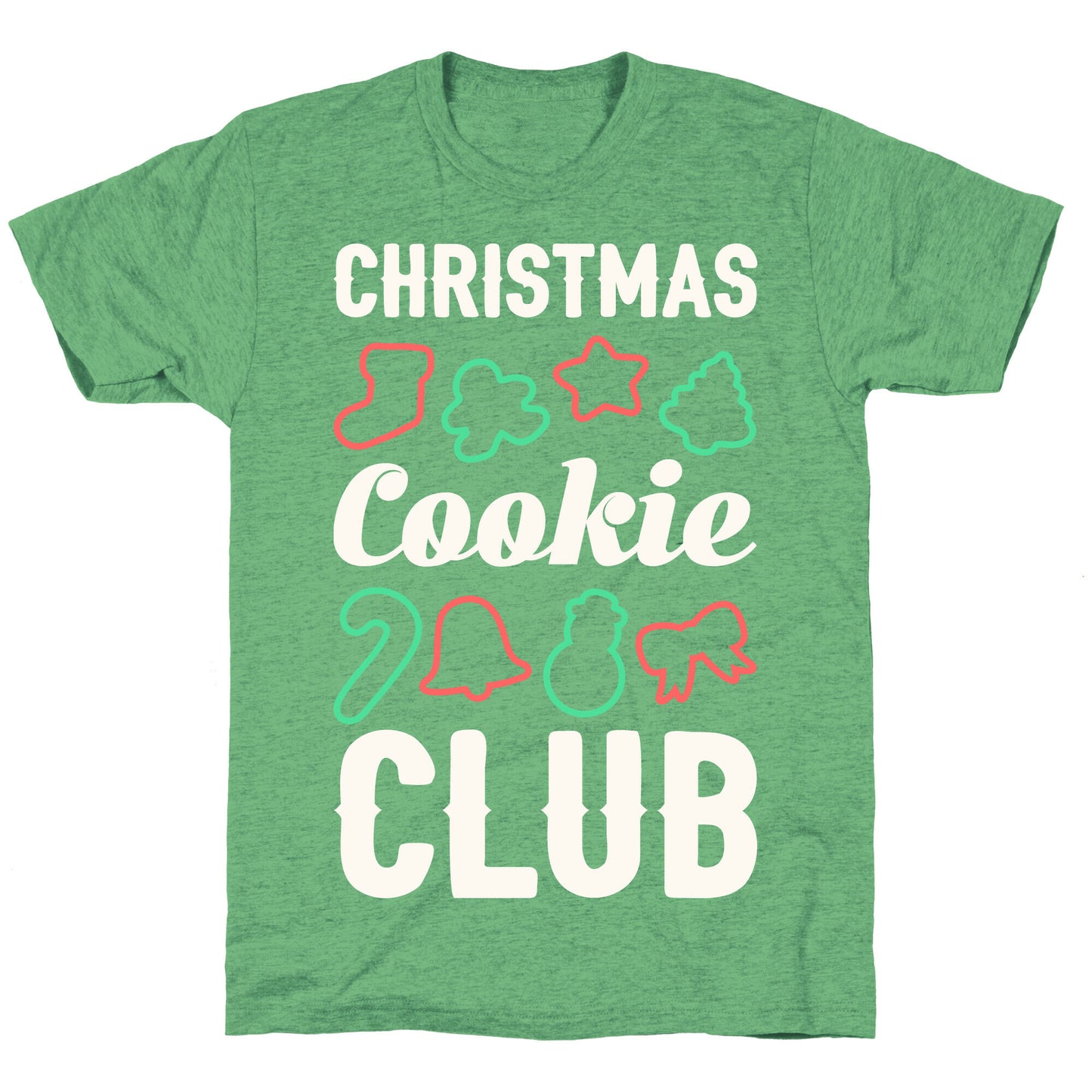 Christmas Cookie Club Unisex Triblend Tee