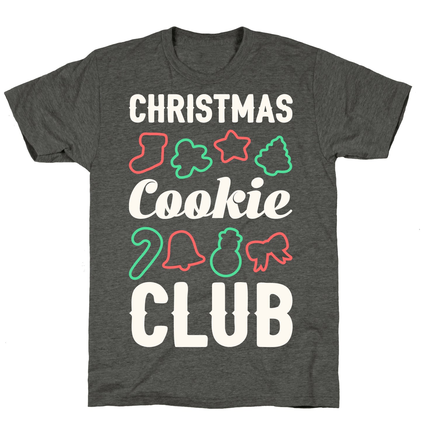 Christmas Cookie Club Unisex Triblend Tee