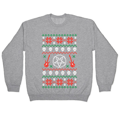 Ugly Sweater Heavy Metal Crewneck Sweatshirt