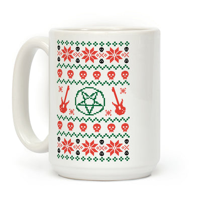 Ugly Sweater Heavy Metal Coffee Mug