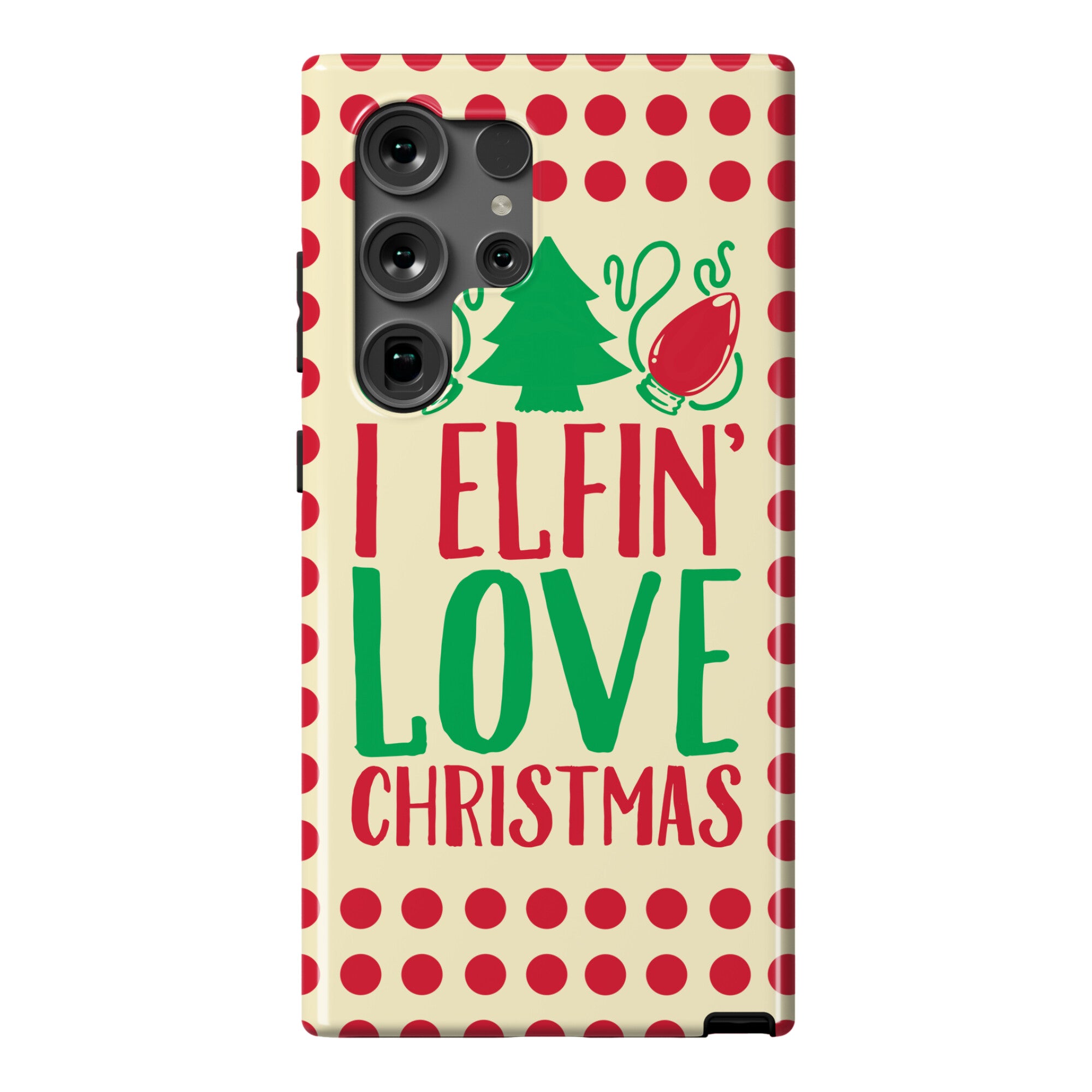I Elfin' Love Christmas  Phone Case