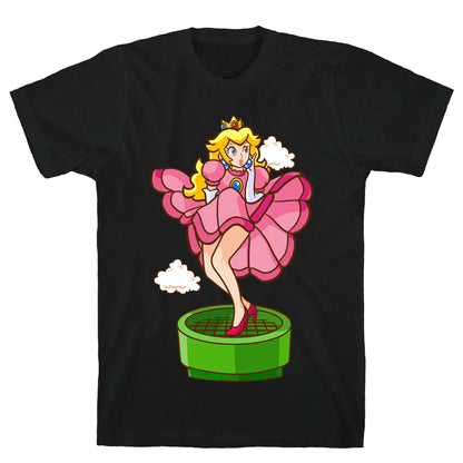 Plumbers Prefer Blondes (Peach Pin-up) T-Shirt