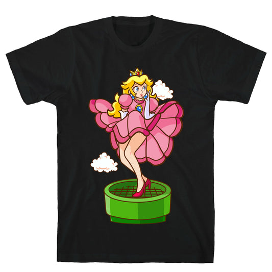 Plumbers Prefer Blondes (Peach Pin-up) T-Shirt