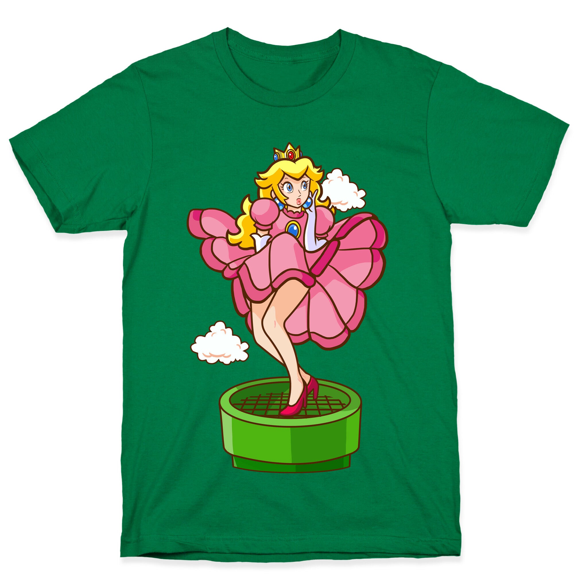 Plumbers Prefer Blondes (Peach Pin-up) T-Shirt