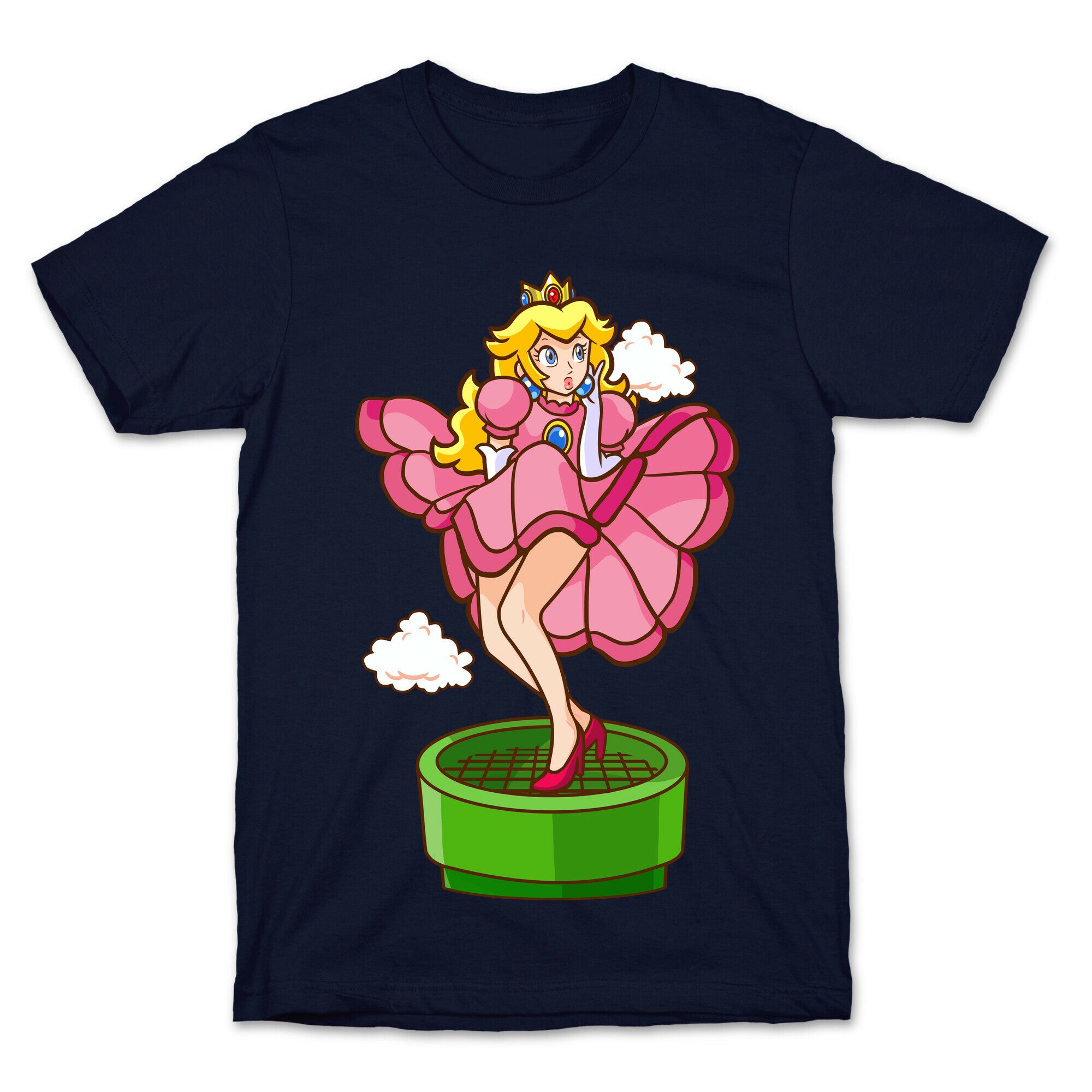 Plumbers Prefer Blondes (Peach Pin-up) T-Shirt