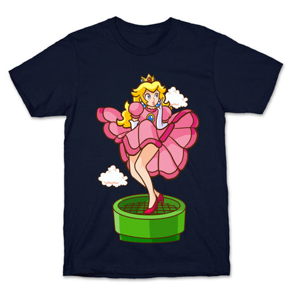 Plumbers Prefer Blondes (Peach Pin-up) T-Shirt