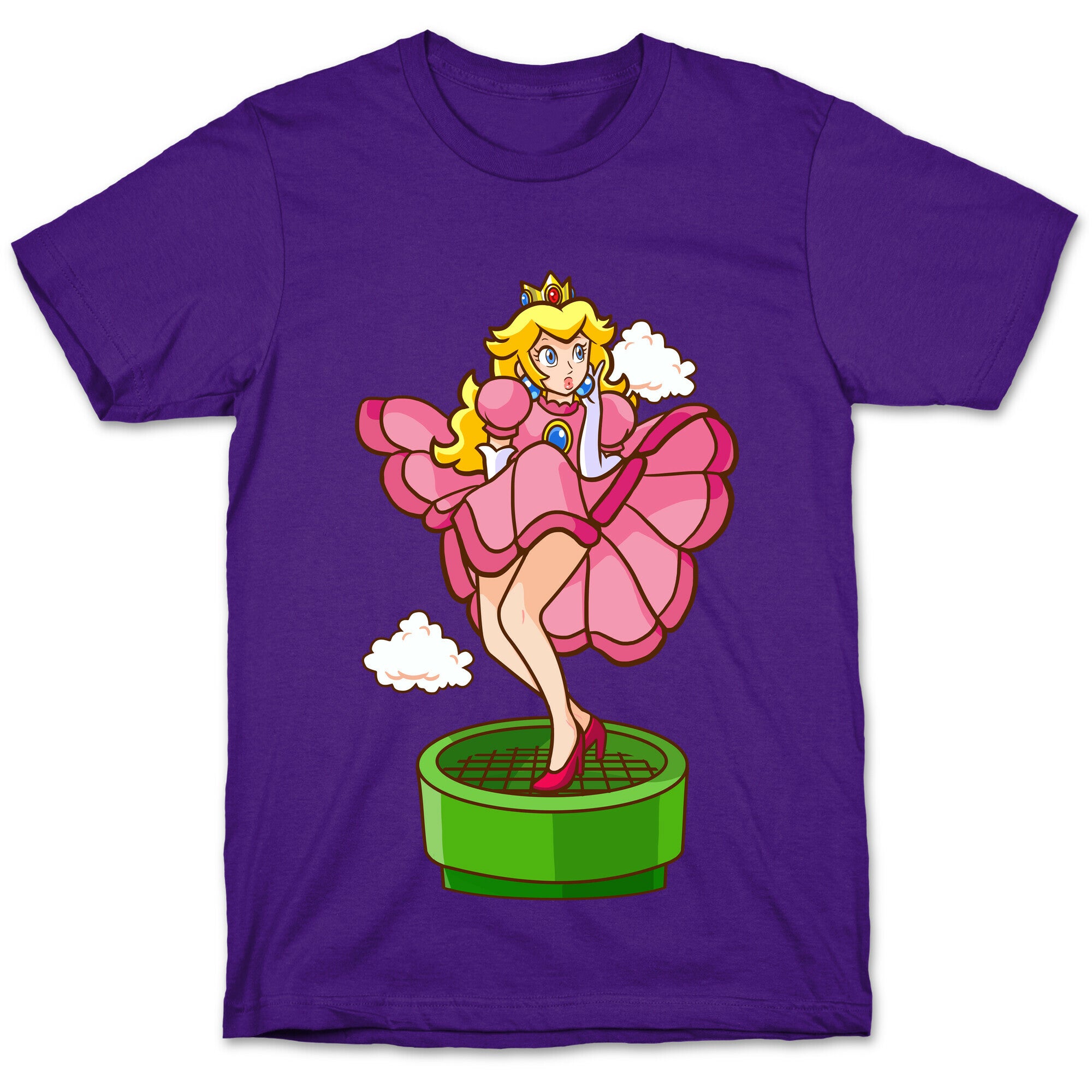 Plumbers Prefer Blondes (Peach Pin-up) T-Shirt
