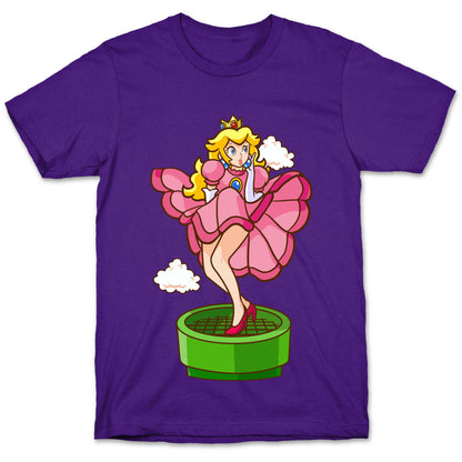 Plumbers Prefer Blondes (Peach Pin-up) T-Shirt