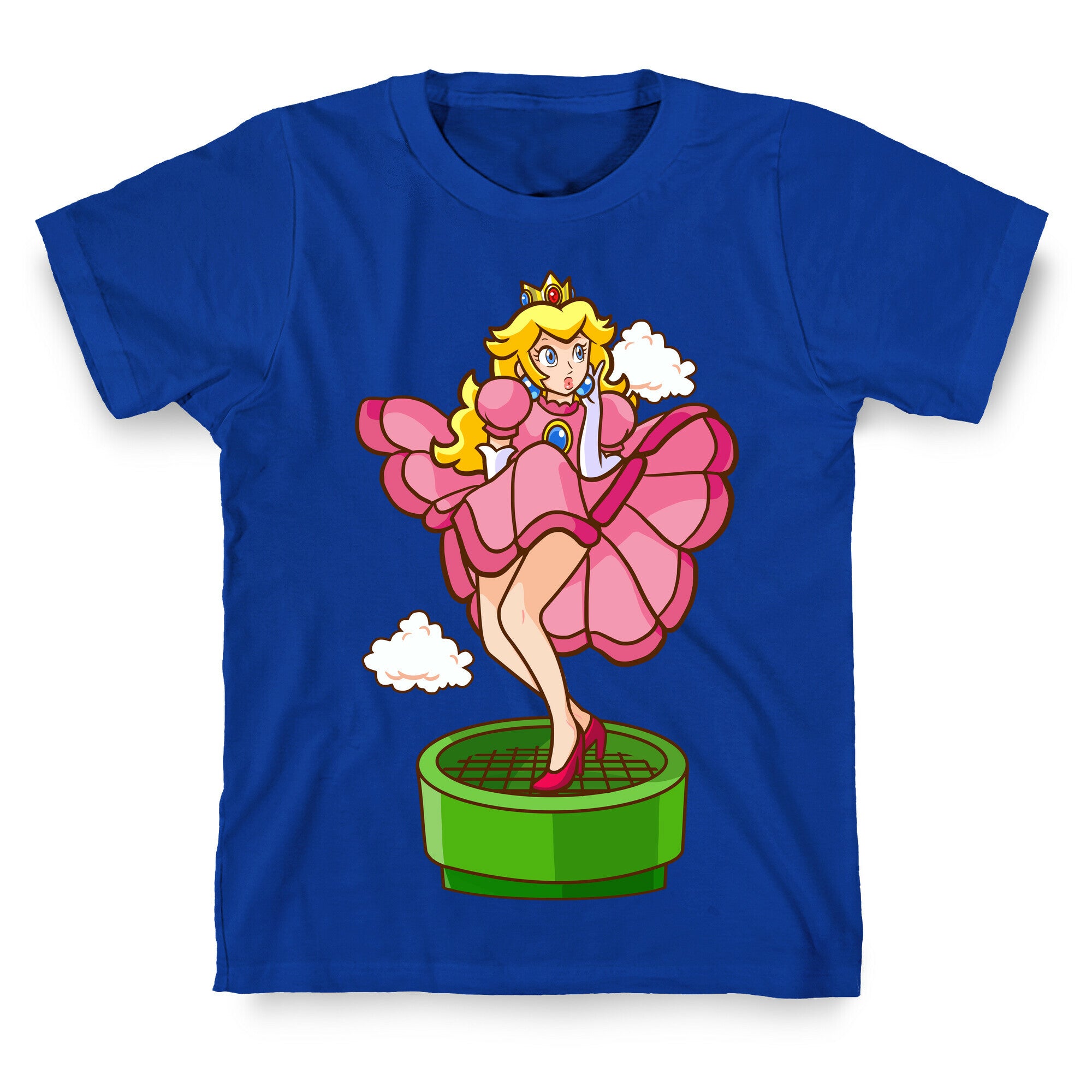 Plumbers Prefer Blondes (Peach Pin-up) T-Shirt
