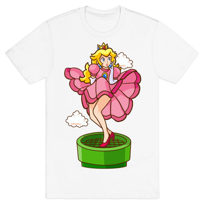 Plumbers Prefer Blondes (Peach Pin-up) T-Shirt