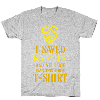 I Saved Hyrule And All I Got Was This Lousy T-Shirt T-Shirt