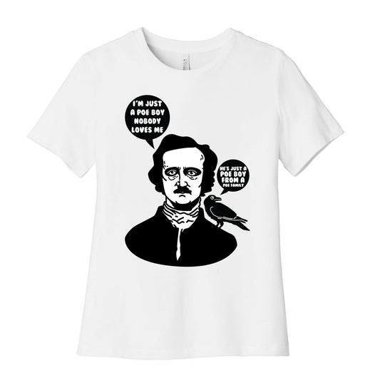 I'm Just A Poe Boy Women's Cotton Tee