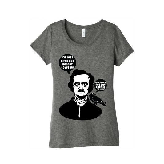 I'm Just A Poe Boy Women's Triblend Tee