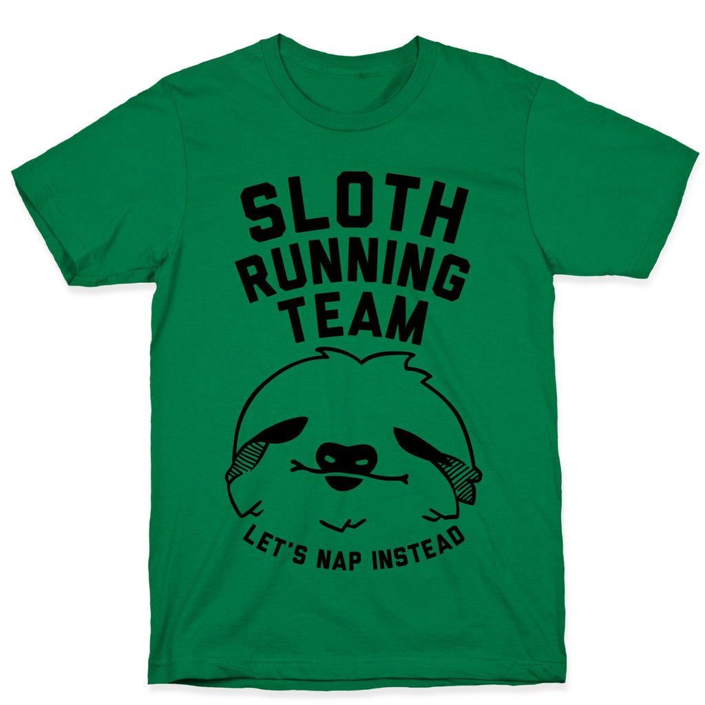 Sloth Running Team T-Shirt