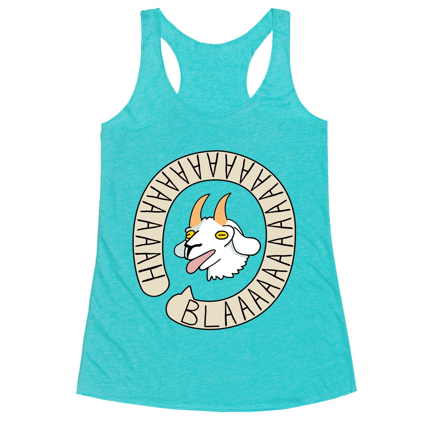 Yelling Goat Racerback Tank