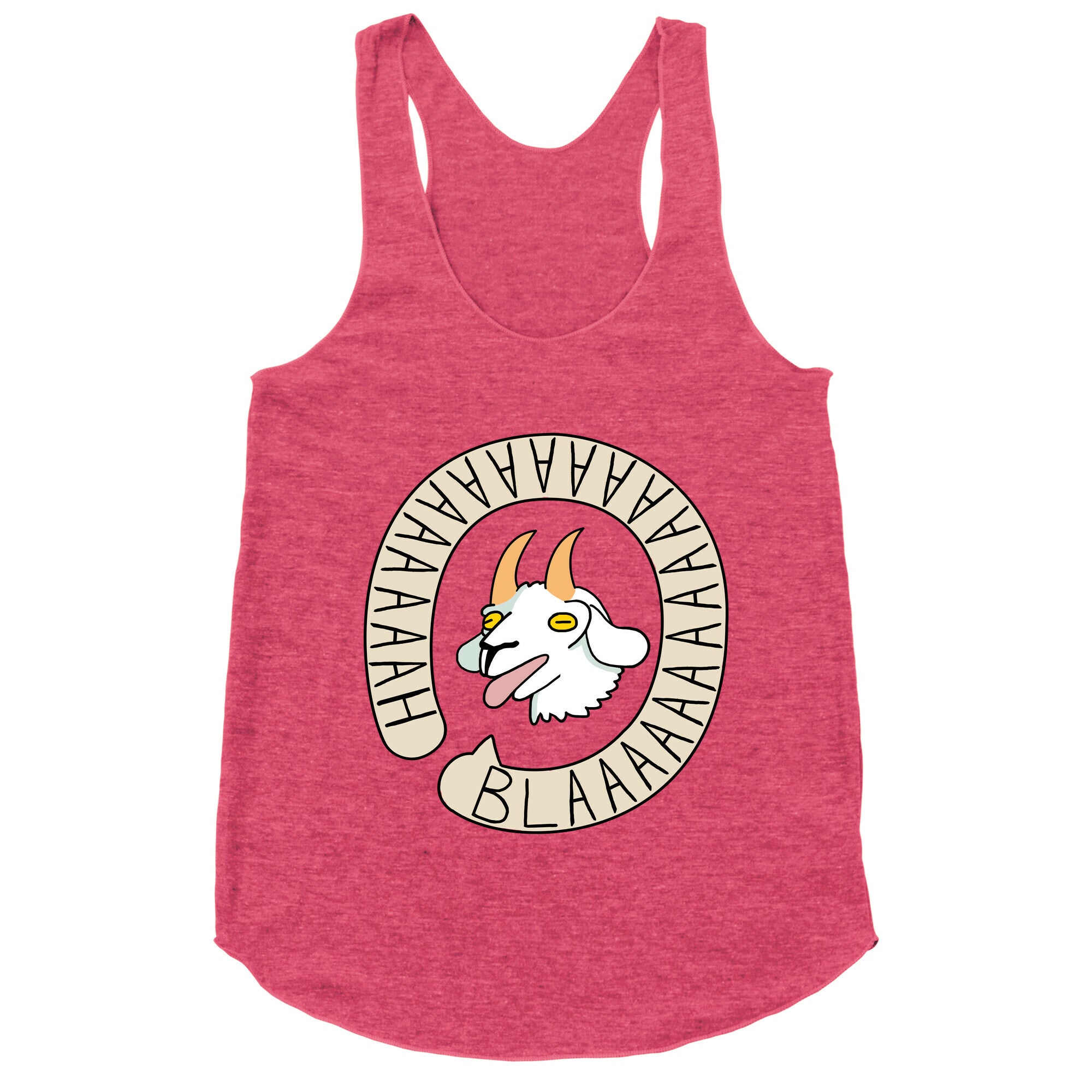 Yelling Goat Racerback Tank