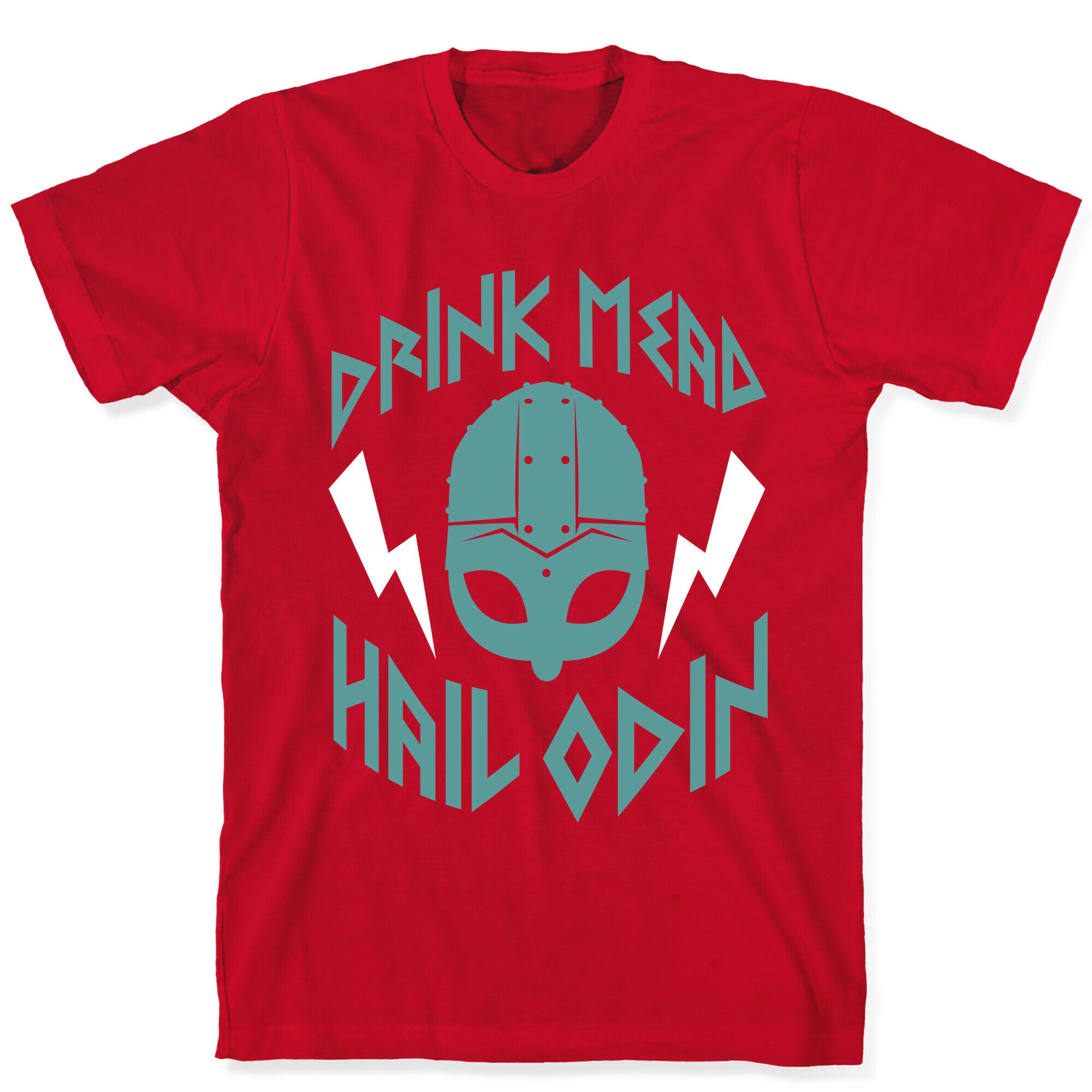 Drink Mead Hail Odin (dark) T-Shirt