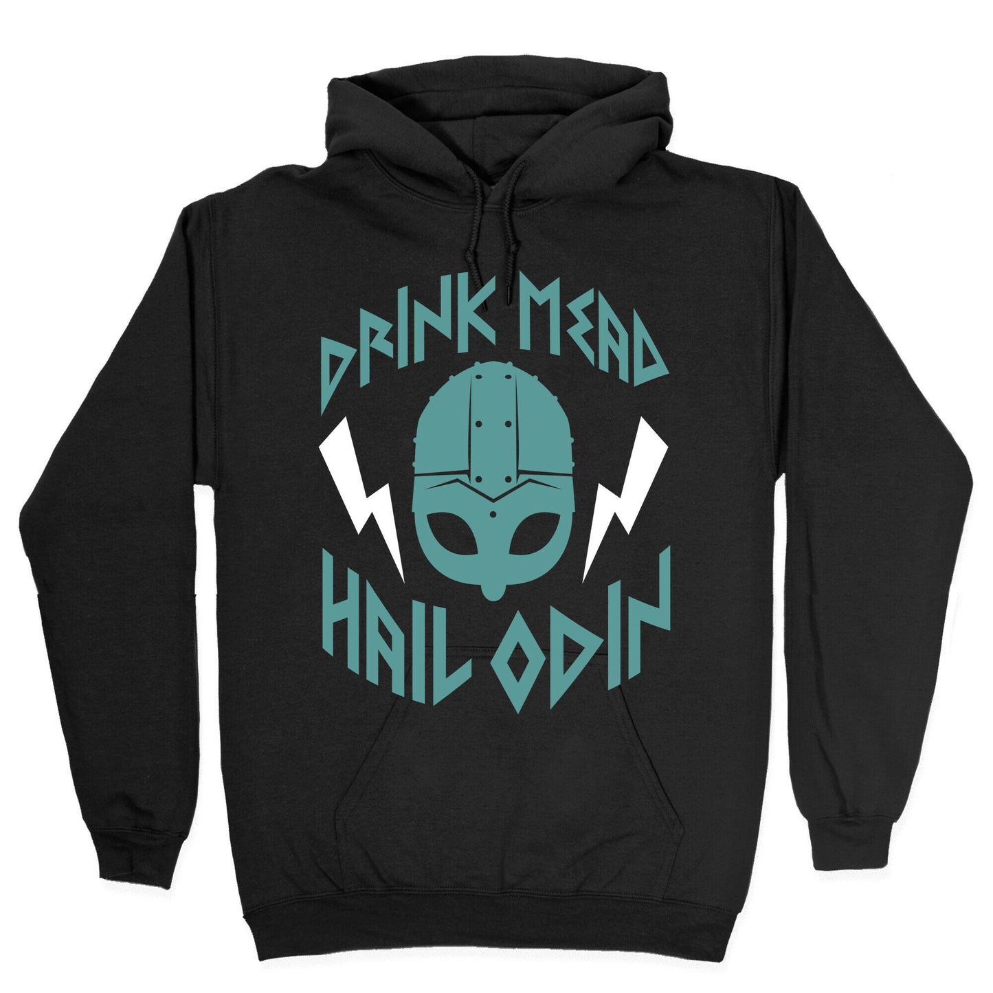 Drink Mead Hail Odin (dark) Hoodie