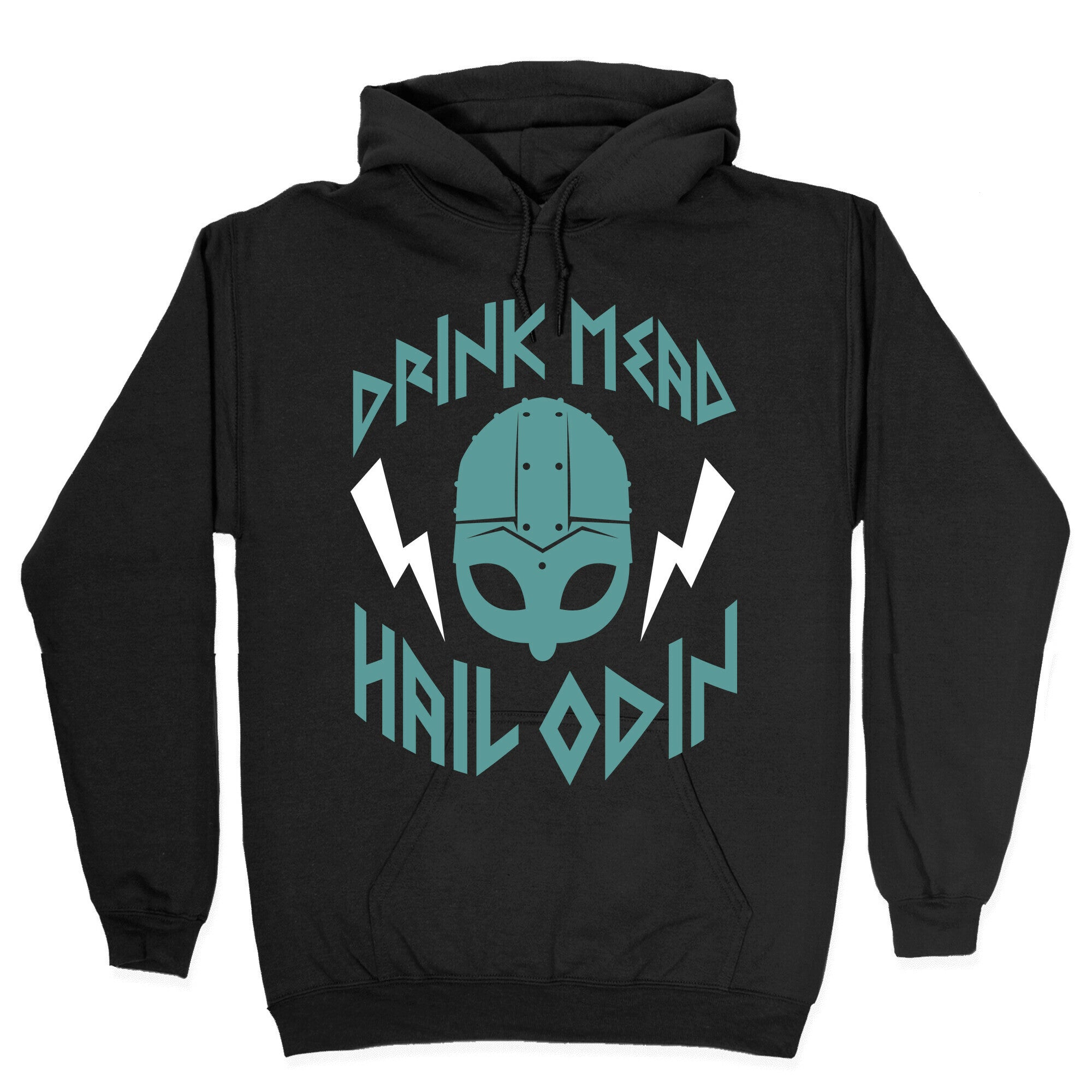 Drink Mead Hail Odin (dark) Hoodie