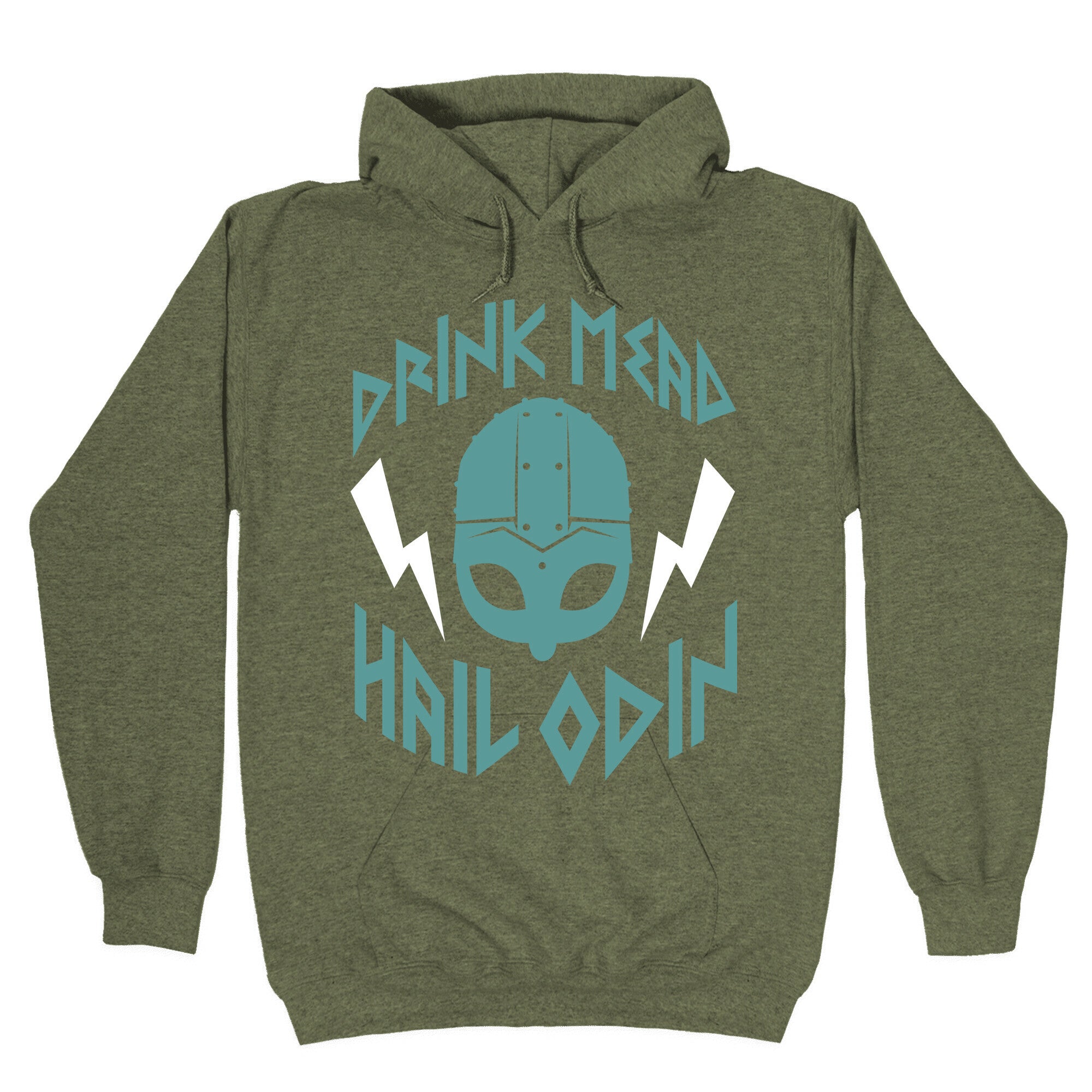 Drink Mead Hail Odin (dark) Hoodie
