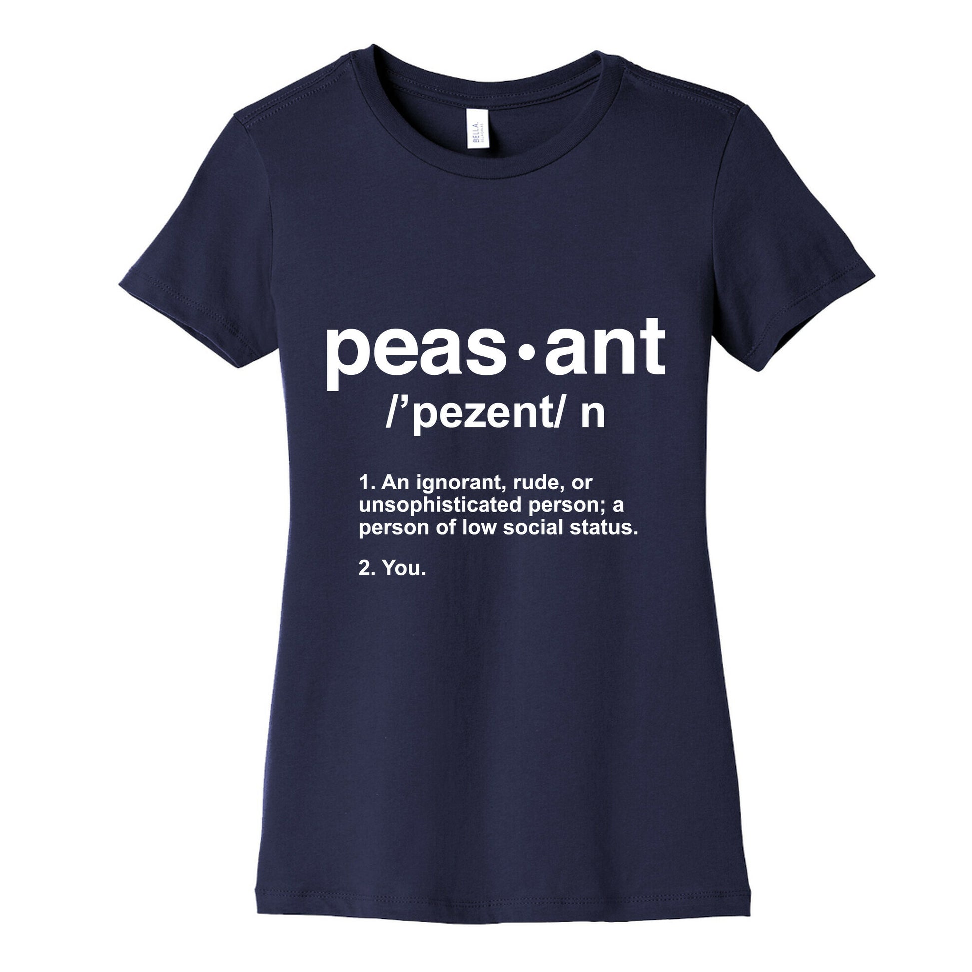 Peasant Definition Women's Cotton Tee