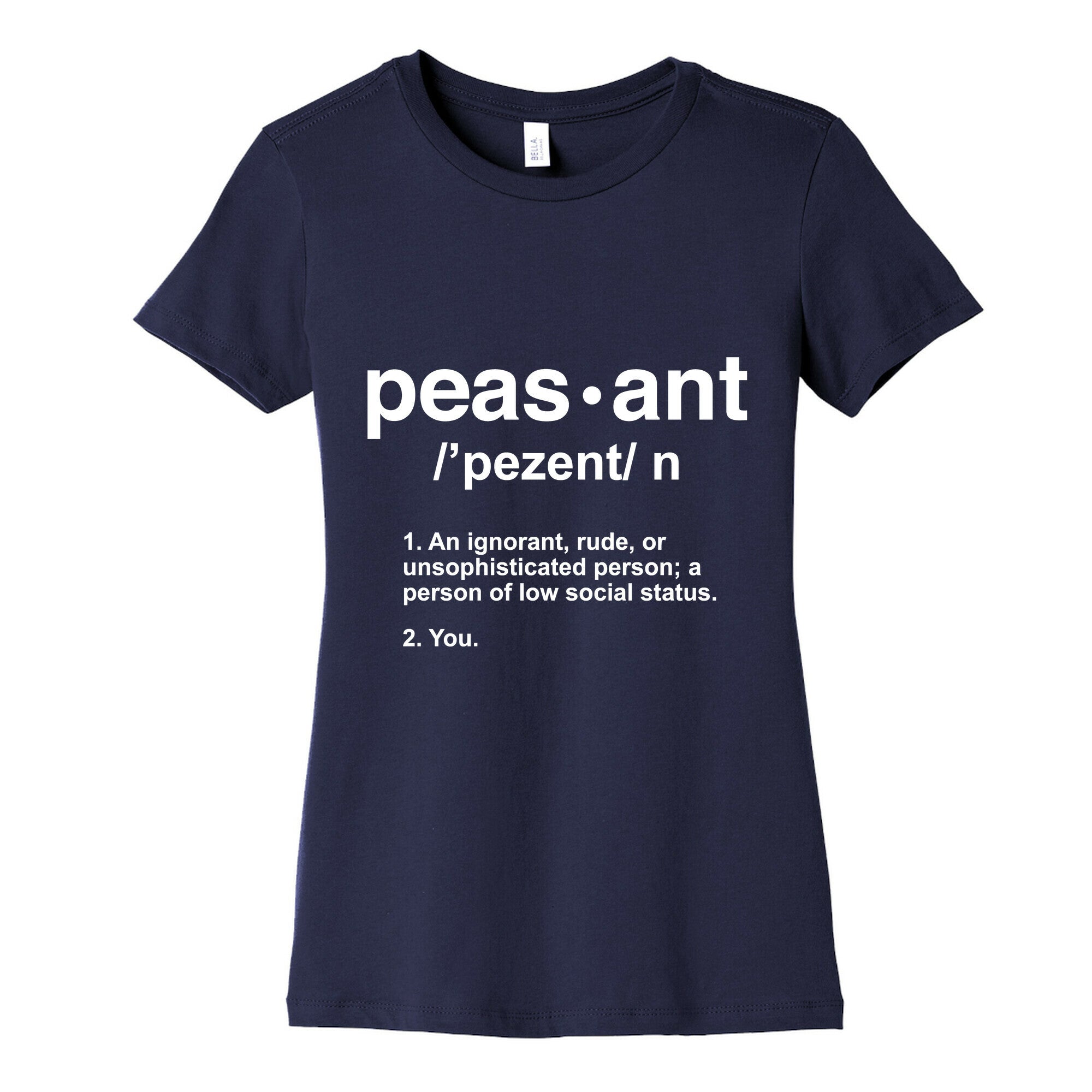 Peasant Definition Women's Cotton Tee