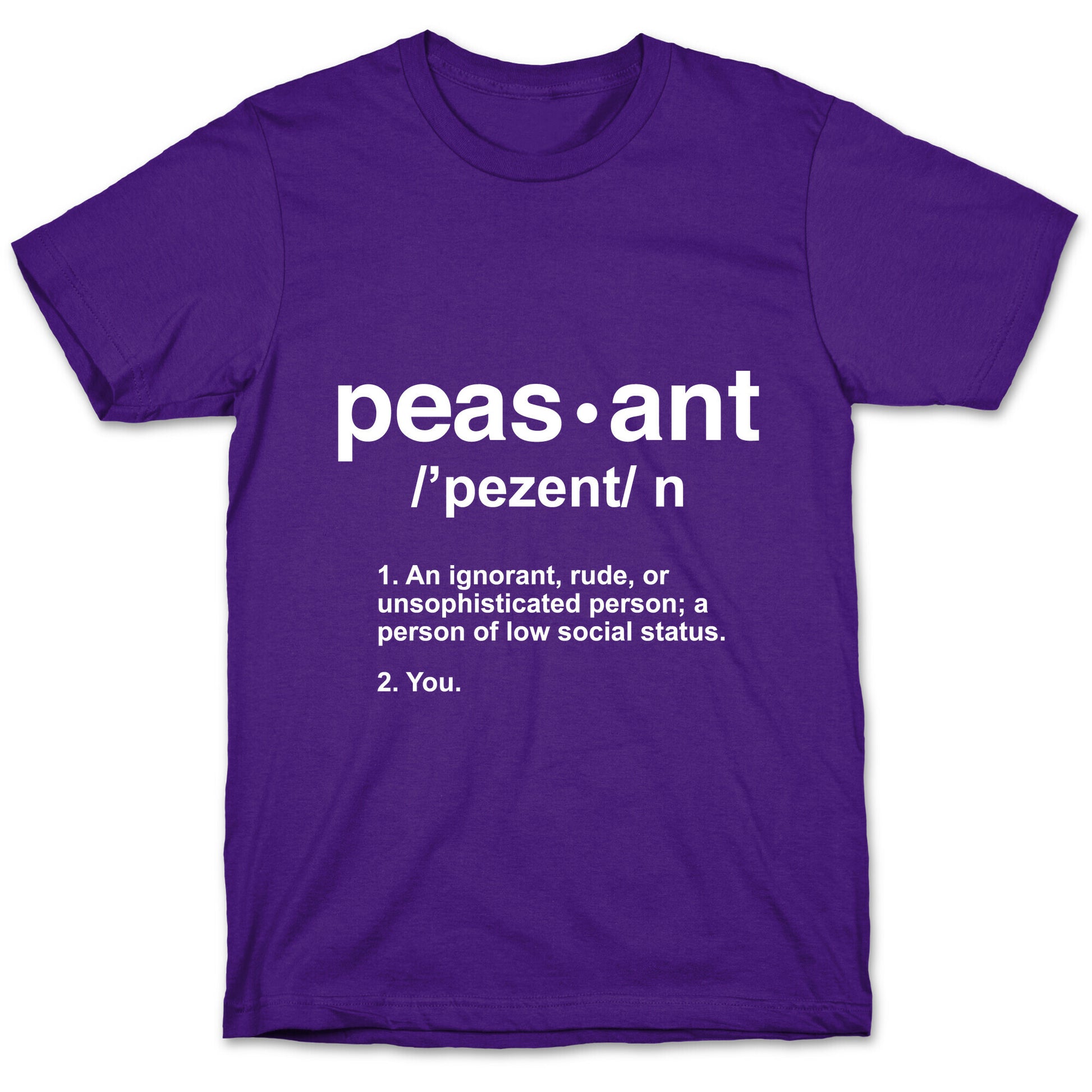Peasant Definition T-Shirt