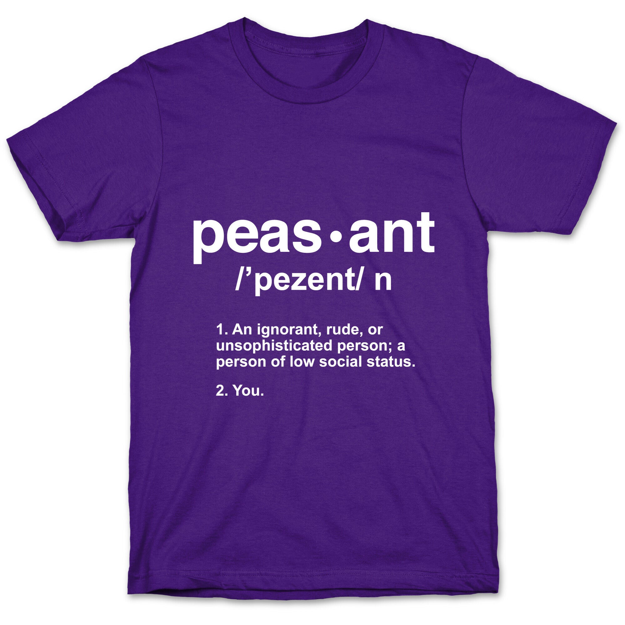 Peasant Definition T-Shirt