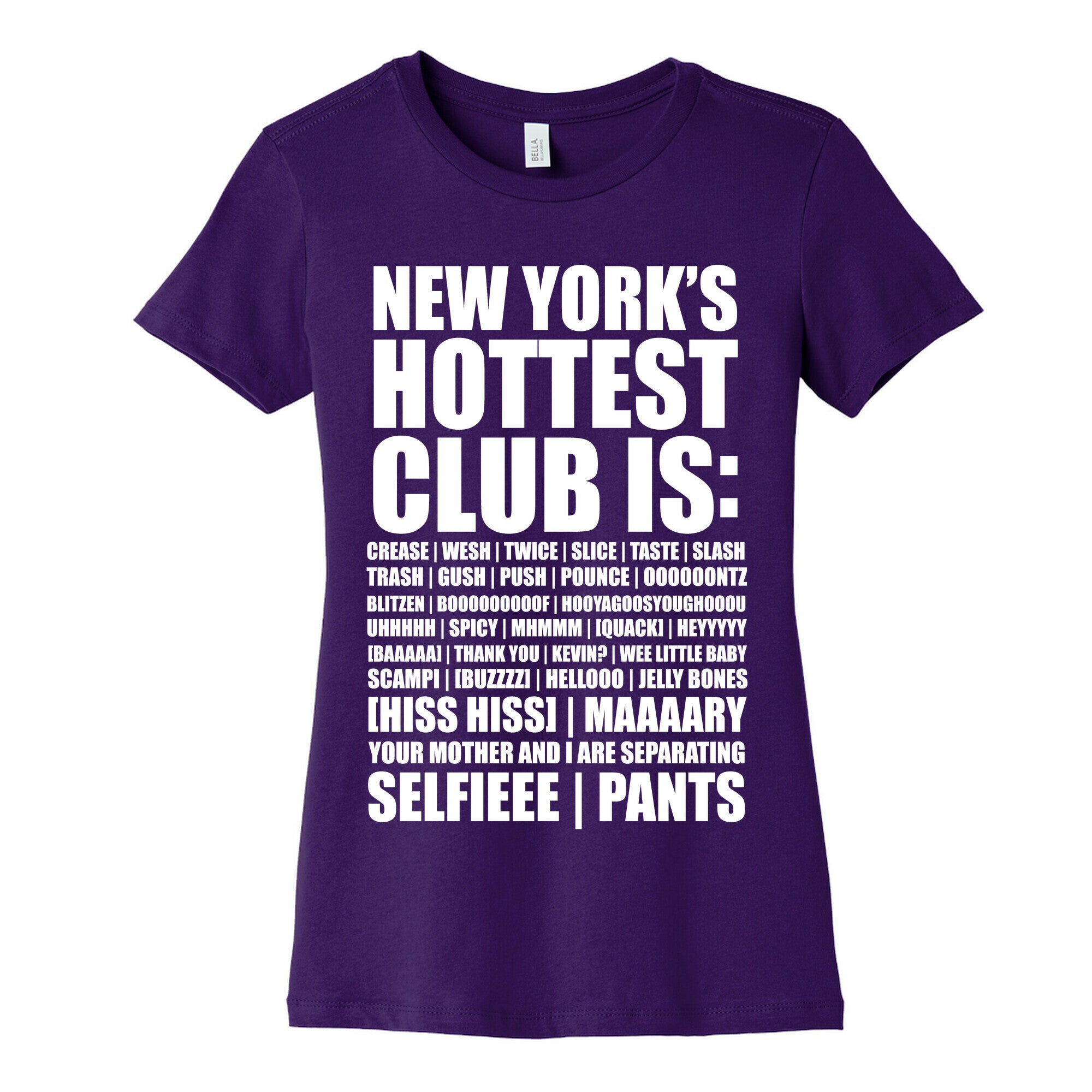 New York's Hottest Club Is Women's Cotton Tee