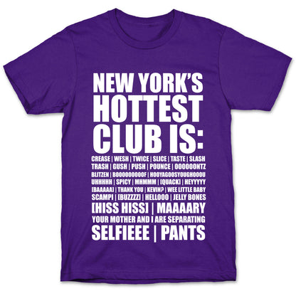 New York's Hottest Club Is T-Shirt