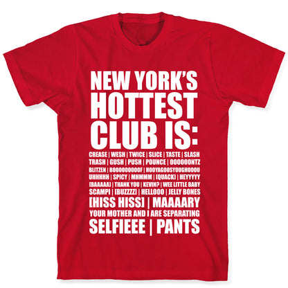 New York's Hottest Club Is T-Shirt