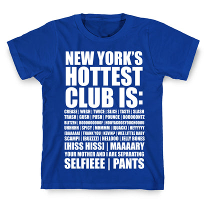 New York's Hottest Club Is T-Shirt