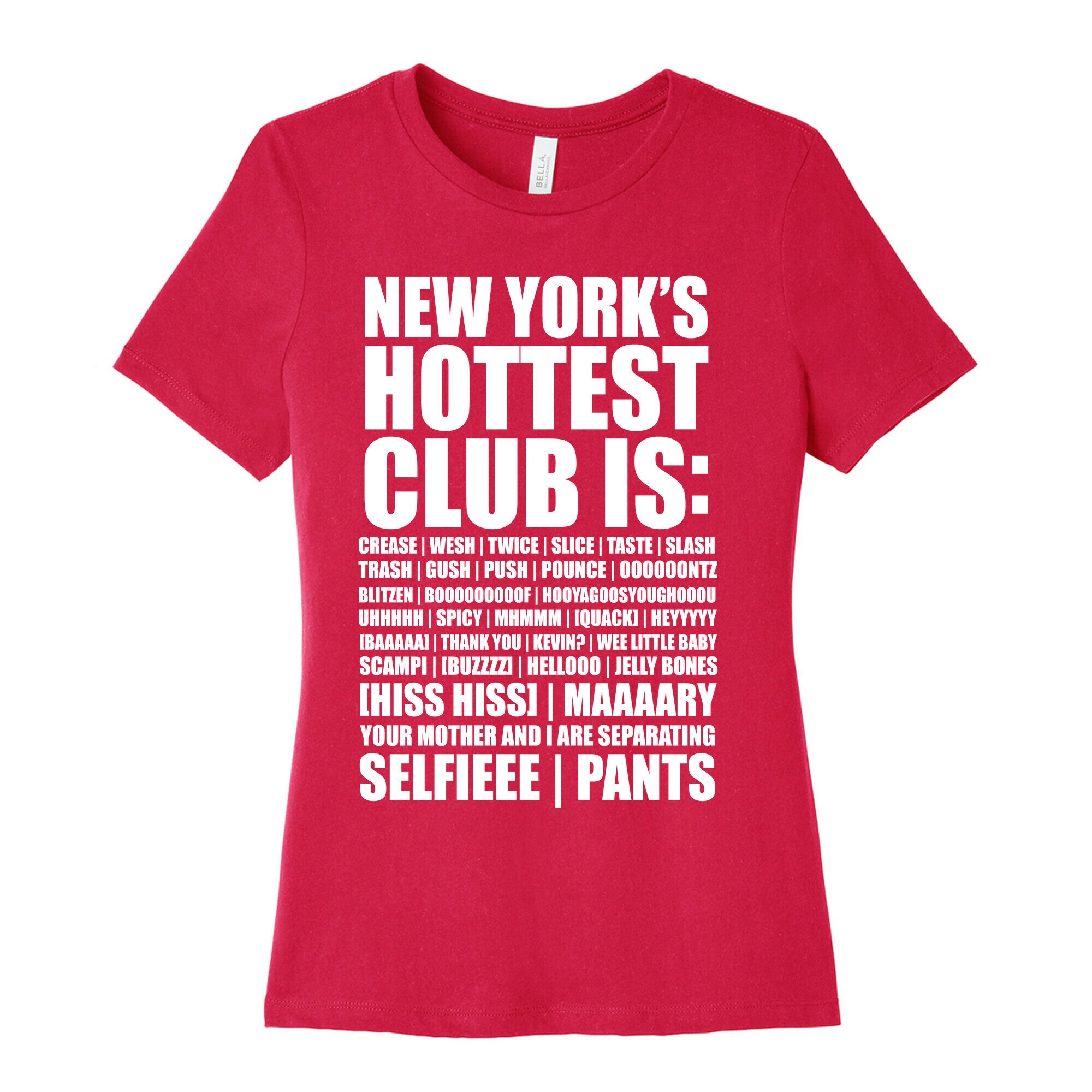 New York's Hottest Club Is Women's Cotton Tee