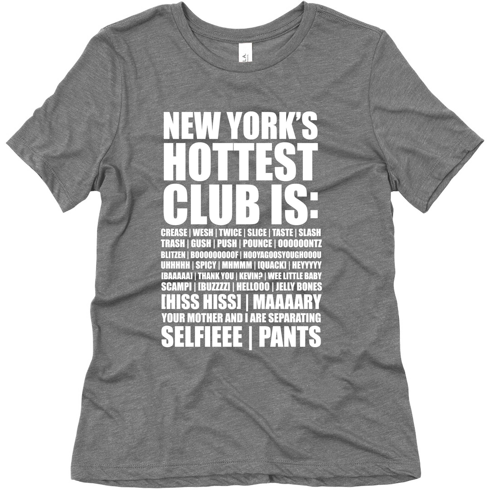 New York's Hottest Club Is Women's Triblend Tee