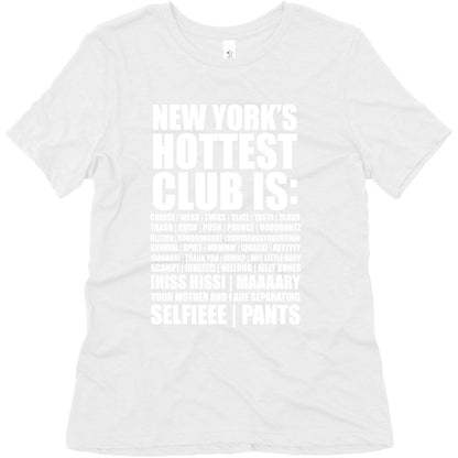 New York's Hottest Club Is Women's Triblend Tee